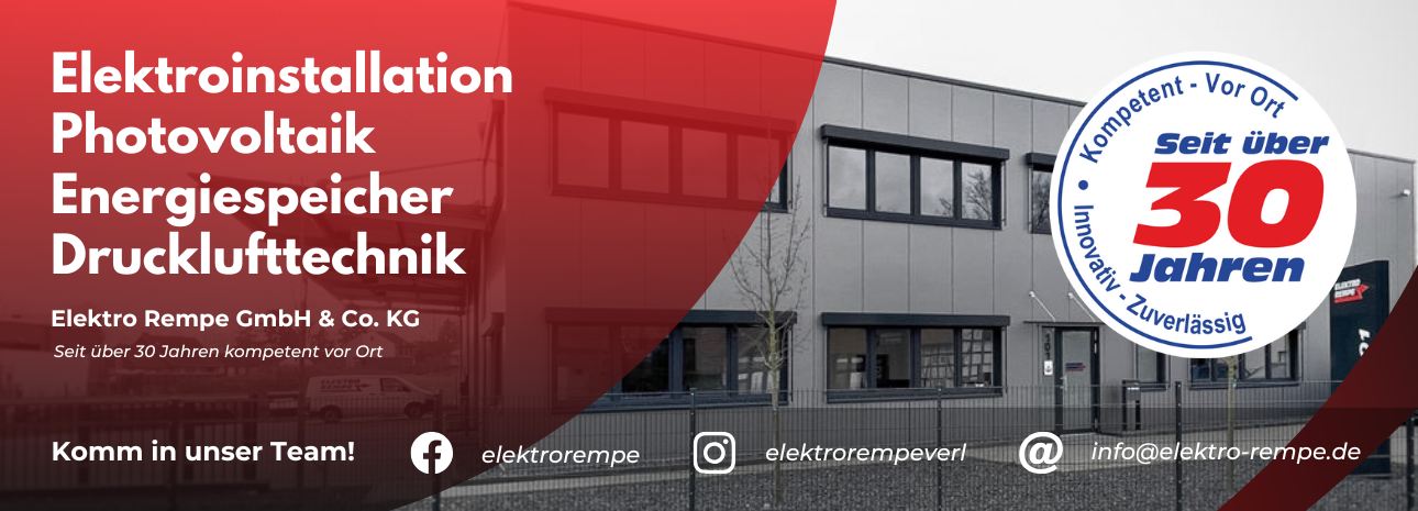 Elektro Rempe GmbH u Co KG - Seit über 30 Jahren Elektro Rempe GmbH u Co KG - Seit über 30 Jahren